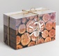 Коробка для капкейка Winter wishes, 16 x 8 x 10 см